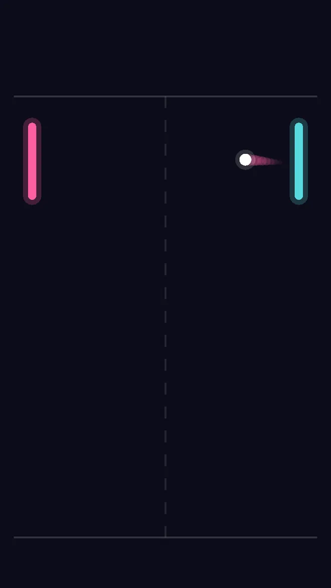 BothHands gameplay: one ball, two paddles, both of them you