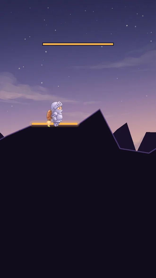 Softfall gameplay: land gently or lose it all